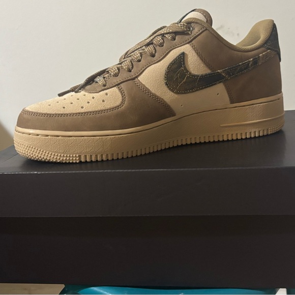 NEW~Air Force 1 '07 "Tan Camo" Men's Shoe - Picture 2 of 2